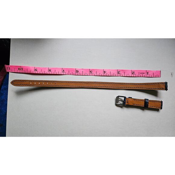 14mm Lug/12mm Navy Blue Alligator Watch Double Tour Strap Lug  (Hermes Cape Cod) - Picture 4 of 12